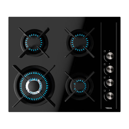 Combo Parrilla de Gas Empotrable + Campana Teka DUETTO CRYSTAL-60