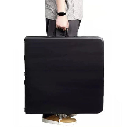 Mesa de Plástico Plegable Shtark Negra CUON4726