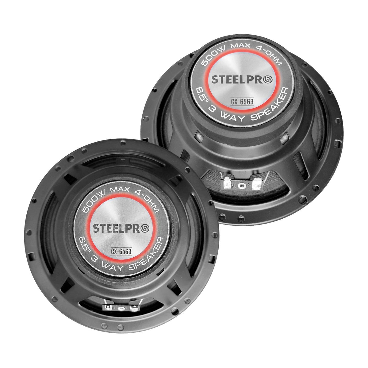 Bocinas para Auto Steelpro 6.5 Pulgadas 3 Vías CX-6563