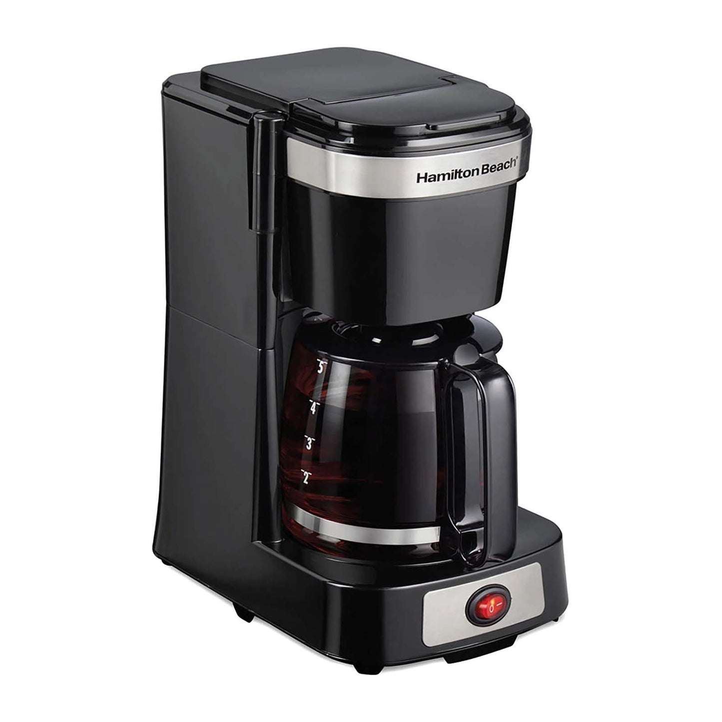 Cafetera Compacta Hamilton Beach para 5 Tazas FrontFill 46110