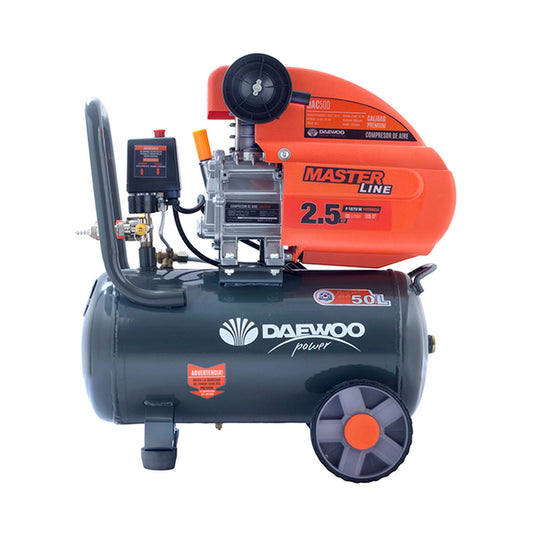 Compresor de Aire Daewoo 50 Litros 2.5 HP DAC50D