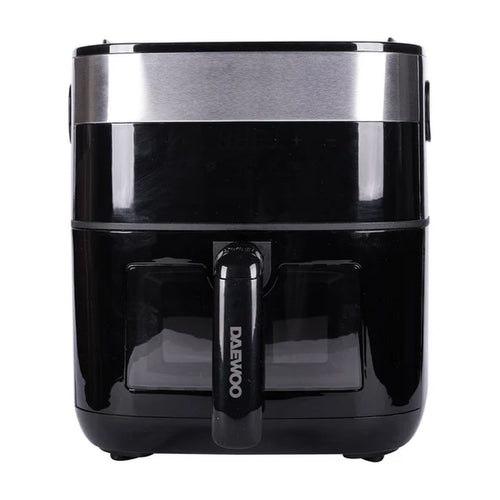 Freidora de Aire Daewoo Grill y Deshidratador Digital 5.5 Litros Negra DAFG-1895X