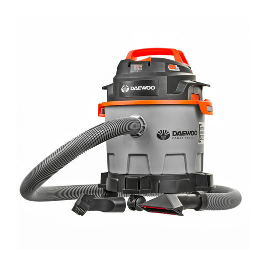 Aspiradora Daewoo 10 Litros para Sólidos y Líquidos Gris DAVC90-10L