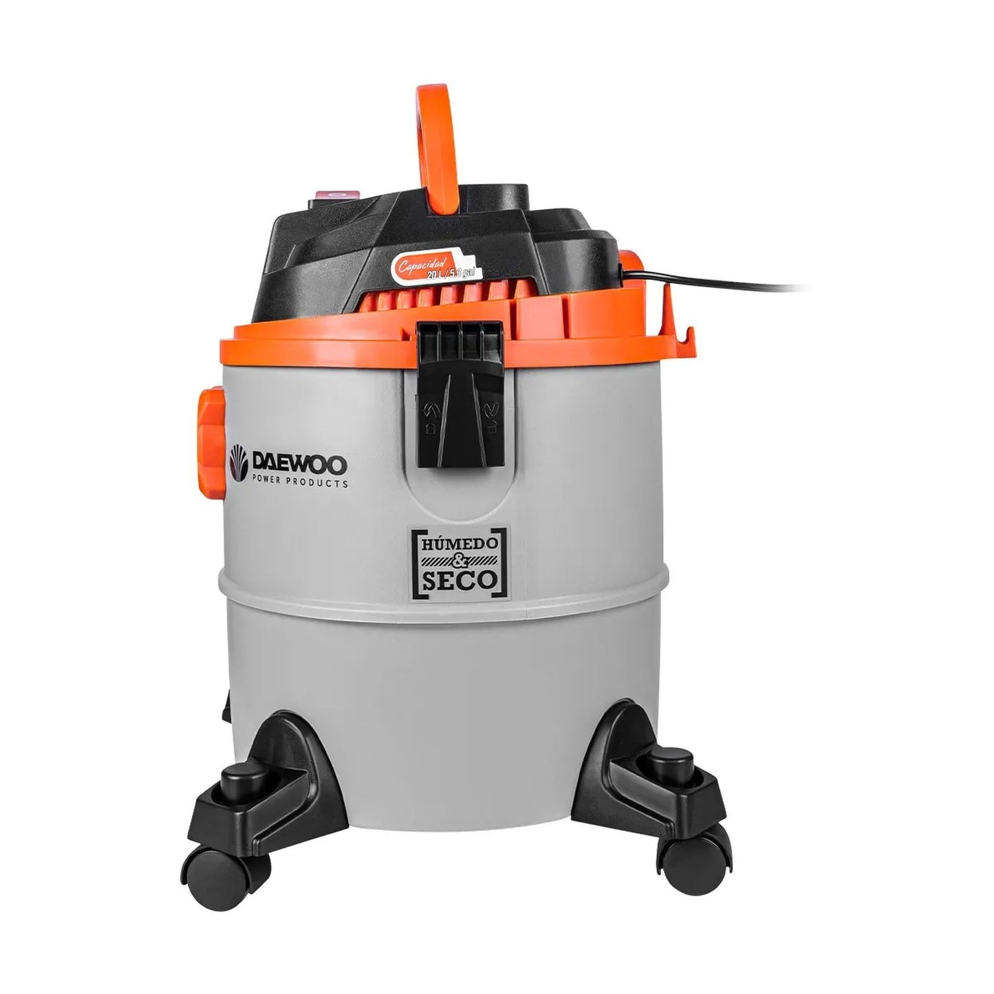 Aspiradora Daewoo 20 Litros para Sólidos y Líquidos Gris DAVC90-20L