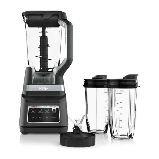 Licuadora Duo Ninja Vaso de Plástico 2.1 Litros Negra Auto-iQ DB751A