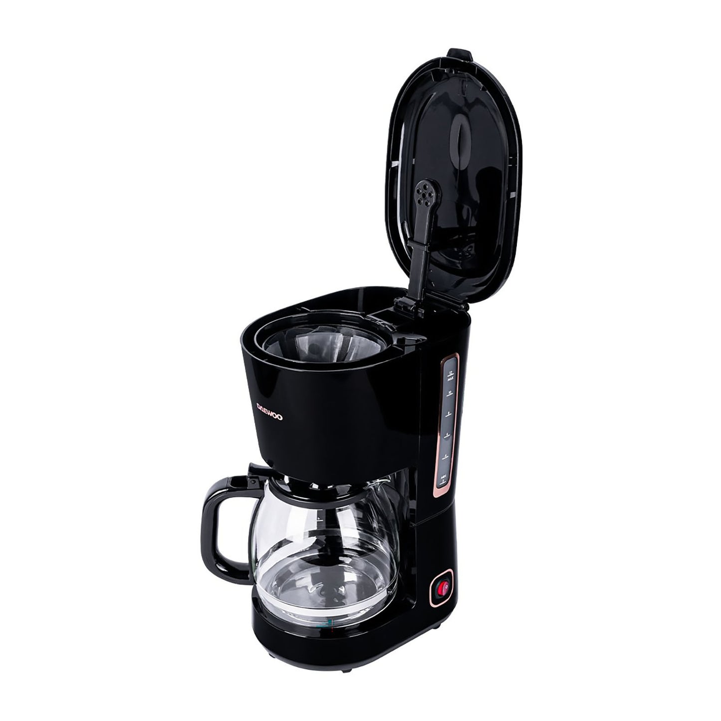 Cafetera de Goteo Daewoo 12 Tazas Negra DCM-1884