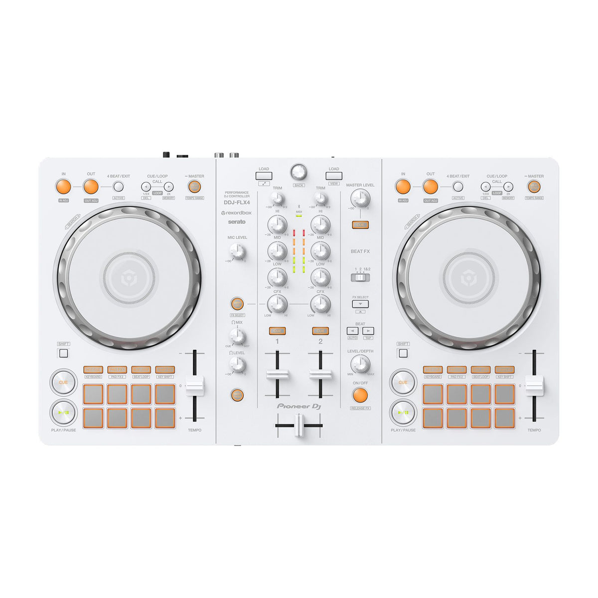 Controlador DJ Pioneer 2 Canales DDJ-FLX4-W