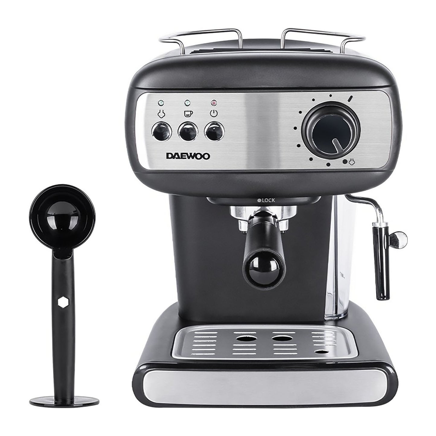 Cafetera para Expresso Daewoo 1.2 Litros Negra DES-1548
