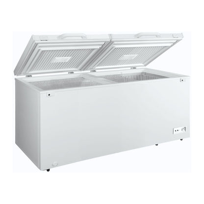 Congelador Horizontal Daewoo 21 Pies Cúbicos Puerta Doble Blanco DFC-2130XWD