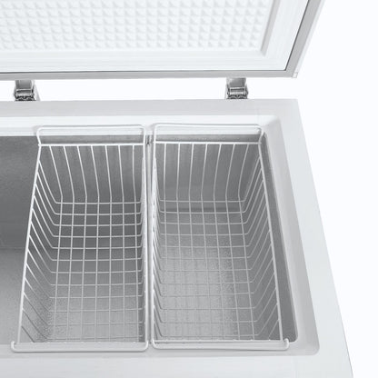 Congelador Horizontal Daewoo 21 Pies Cúbicos Puerta Doble Blanco DFC-2130XWD