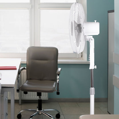 Ventilador de Pedestal Daewoo 16 Pulgadas Blanco DI-1630RB