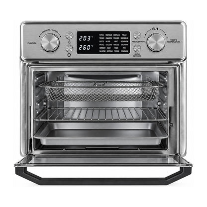 Horno Eléctrico con Freidora de Aire Daewoo 25 Litros Gris DI-250ED-AF