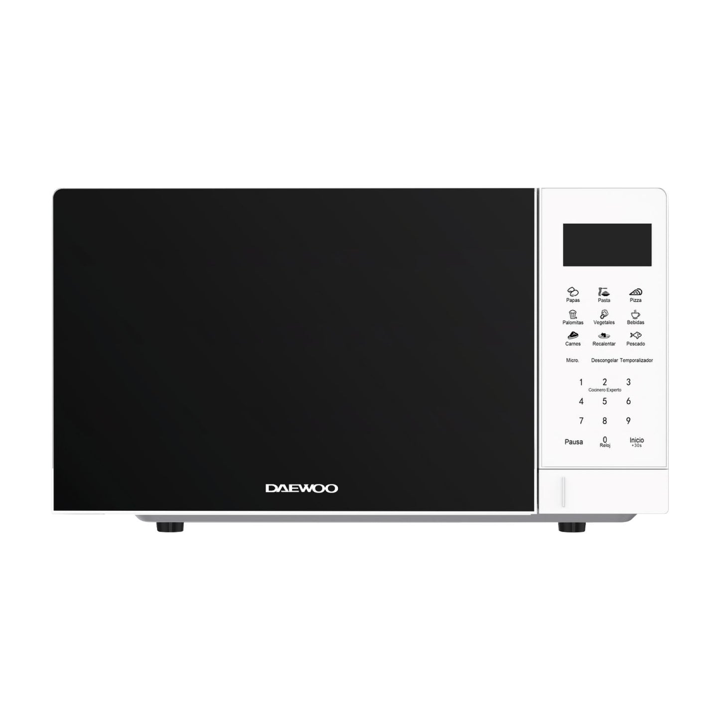 Horno de Microondas Daewoo 0.7 Pies Cúbicos Blanco DMM-0720WW