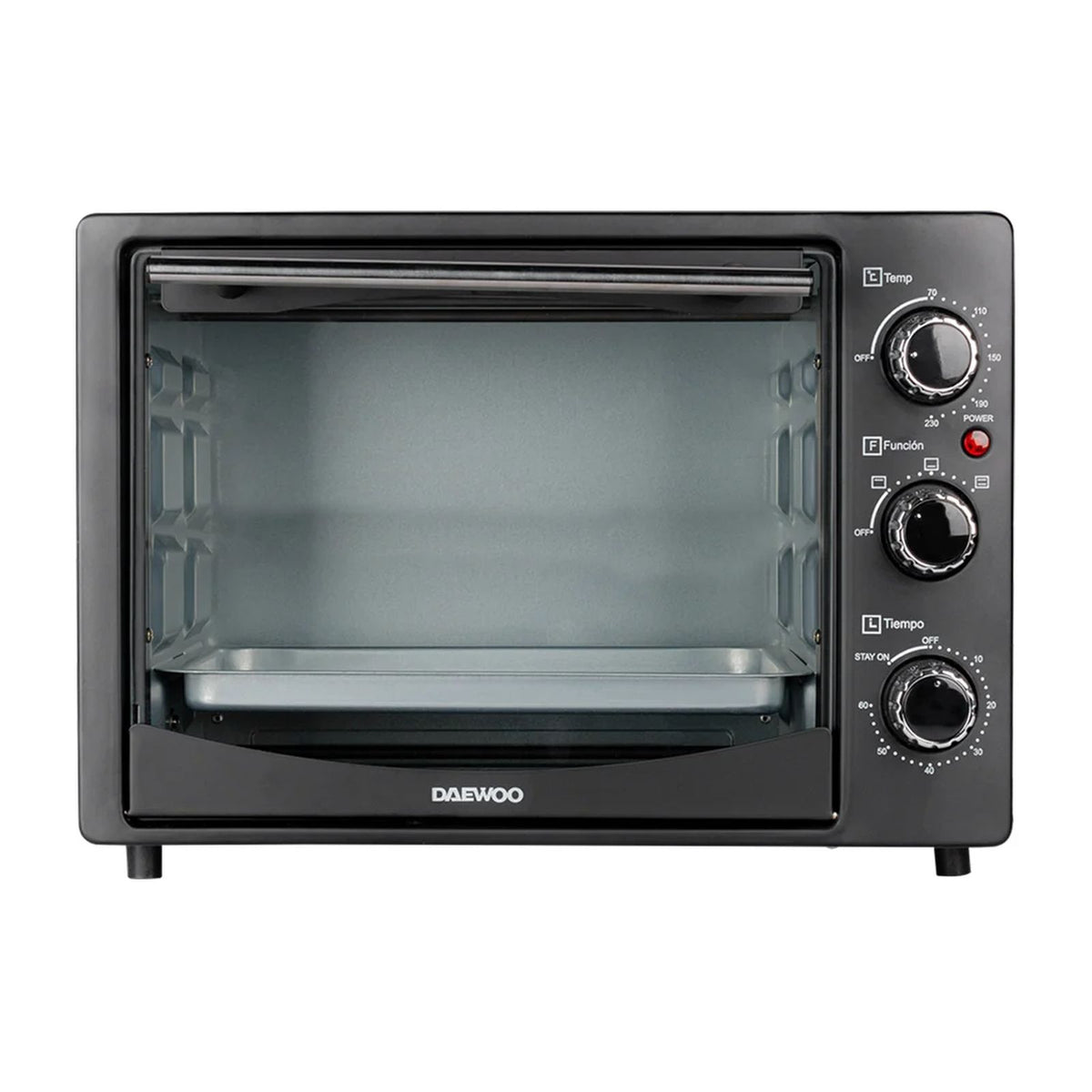 Horno Eléctrico Daewoo 20 Litros Negro DOT-1657