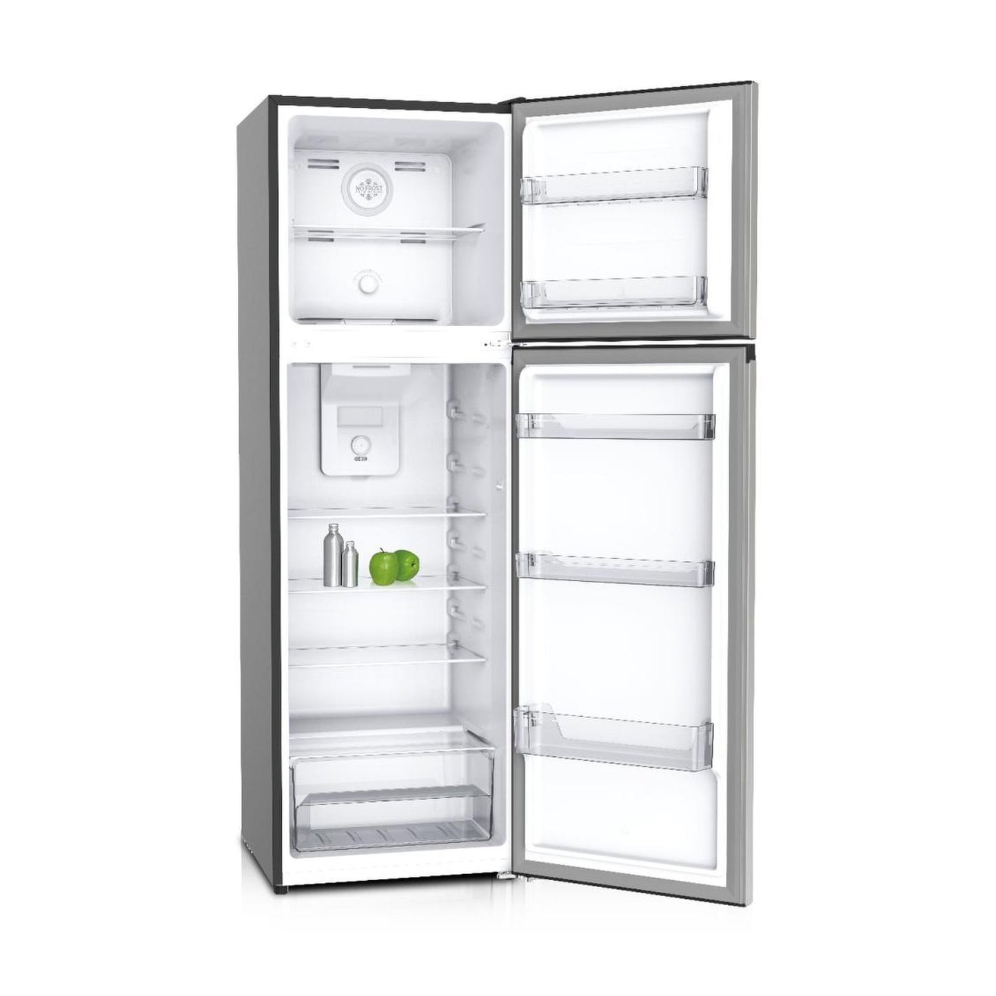 Refrigerador Inverter Daewoo 9 Pies Cúbicos Top Mount Gris con Despachador de Agua DRT-0920HSDI