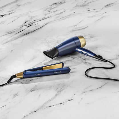 Kit Sapphire Lux Remington Plancha + Sacadora DS5805GP
