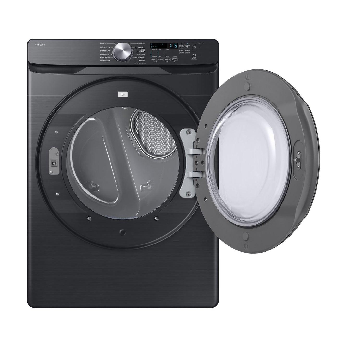 Secadora Samsung 24 Kilos Carga Frontal Negra DVG24DG8000V