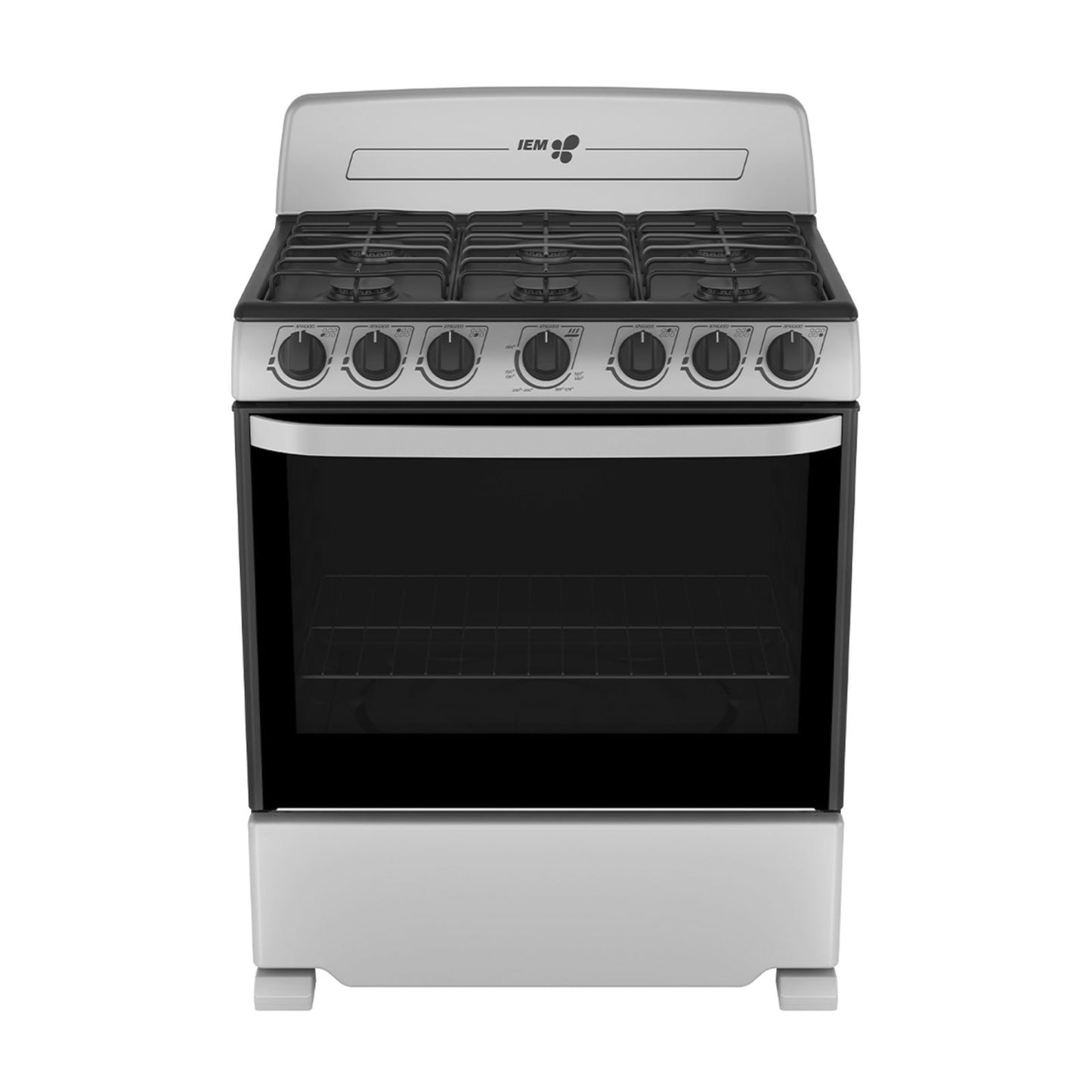 Estufa de Piso Mabe 30 Pulgadas 6 Quemadores Gris EI3020BAPS1