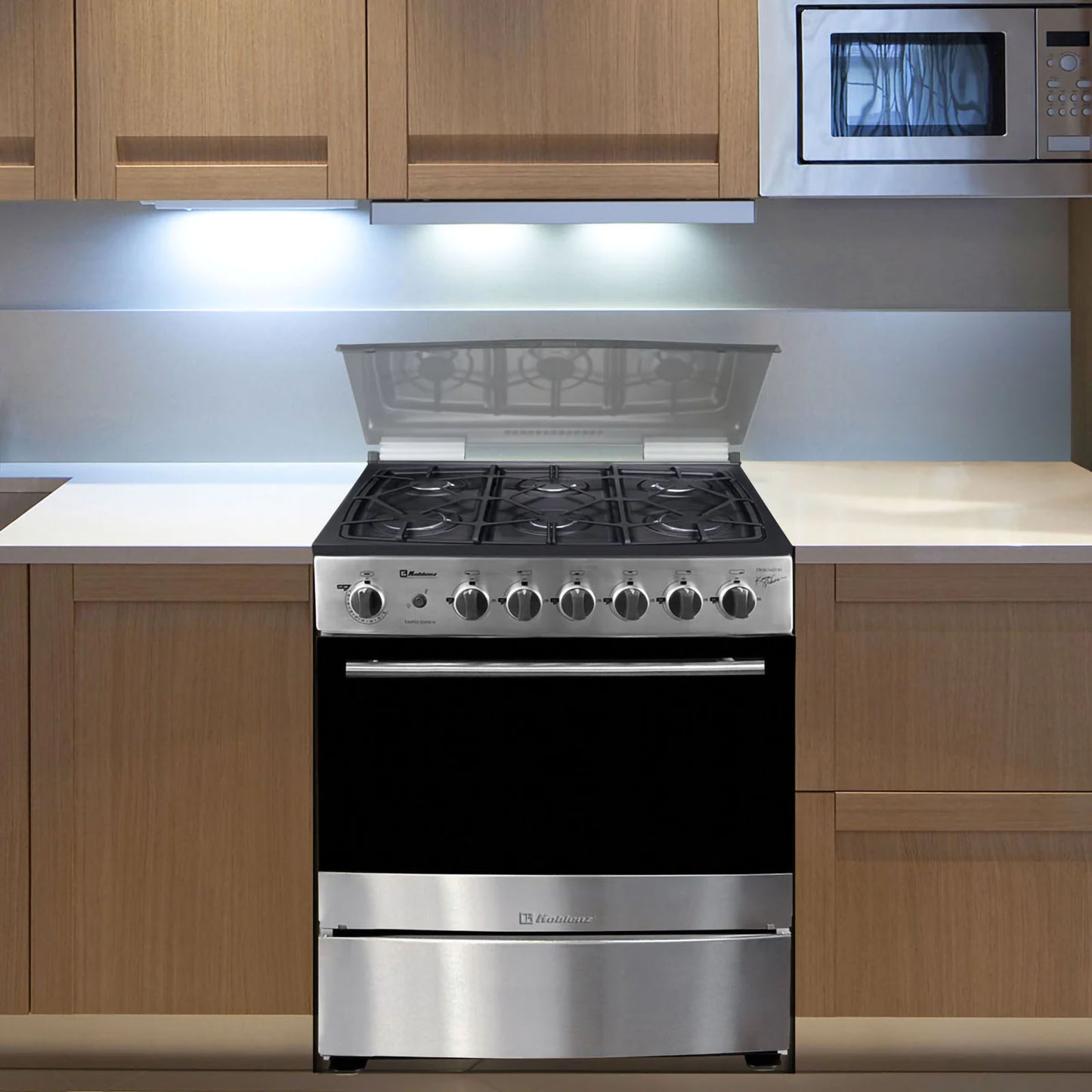Estufa Koblenz Verona 30 Pulgadas 6 Quemadores Gris EK-501FN