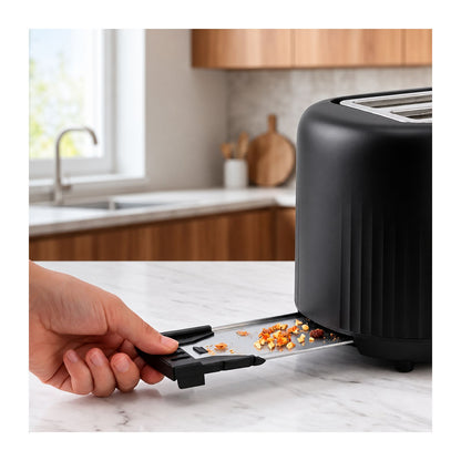 Tostador de Pan Elle 2 Rebanadas Negro EKTTC7001