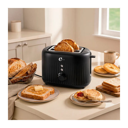 Tostador de Pan Elle 2 Rebanadas Negro EKTTC7001