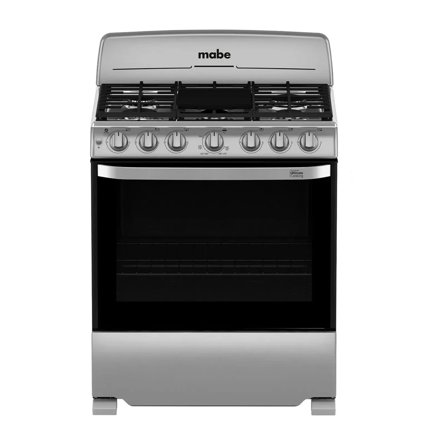 Estufa Mabe 30 Pulgadas 6 Quemadores Gris EM7654BFIS3