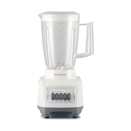 Licuadora Taurus Evan Vaso de Plástico 1.25 Litros Blanca
