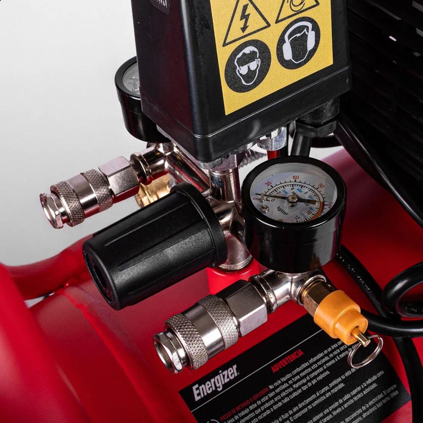 Compresor de Aire Energizer 50 Litros 2.5 HP EZC50D