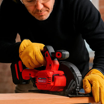 Sierra Circular Inalámbrica Brushless Energizer con Batería y Cargador EZLCS165-CB4