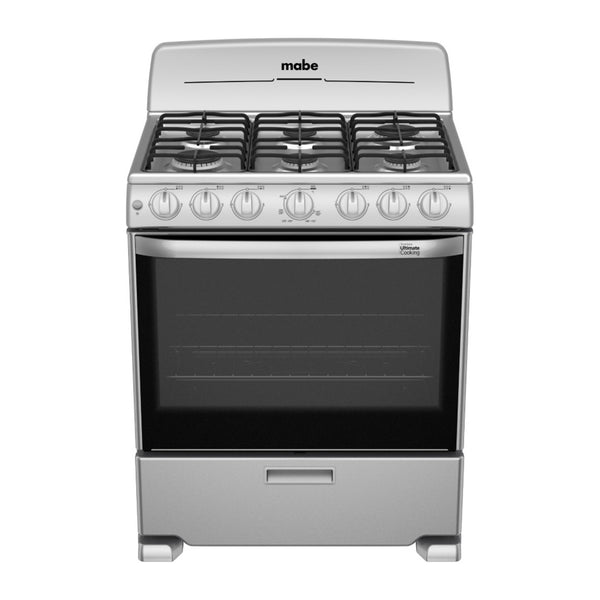 Estufa de Piso Mabe 76 cm / 30 Pulgadas Gris EM7646BSIS2