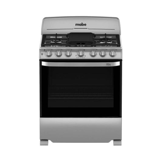 Estufa Mabe 30 pulgadas 6 Quemadores Gris EM7654BFIS2