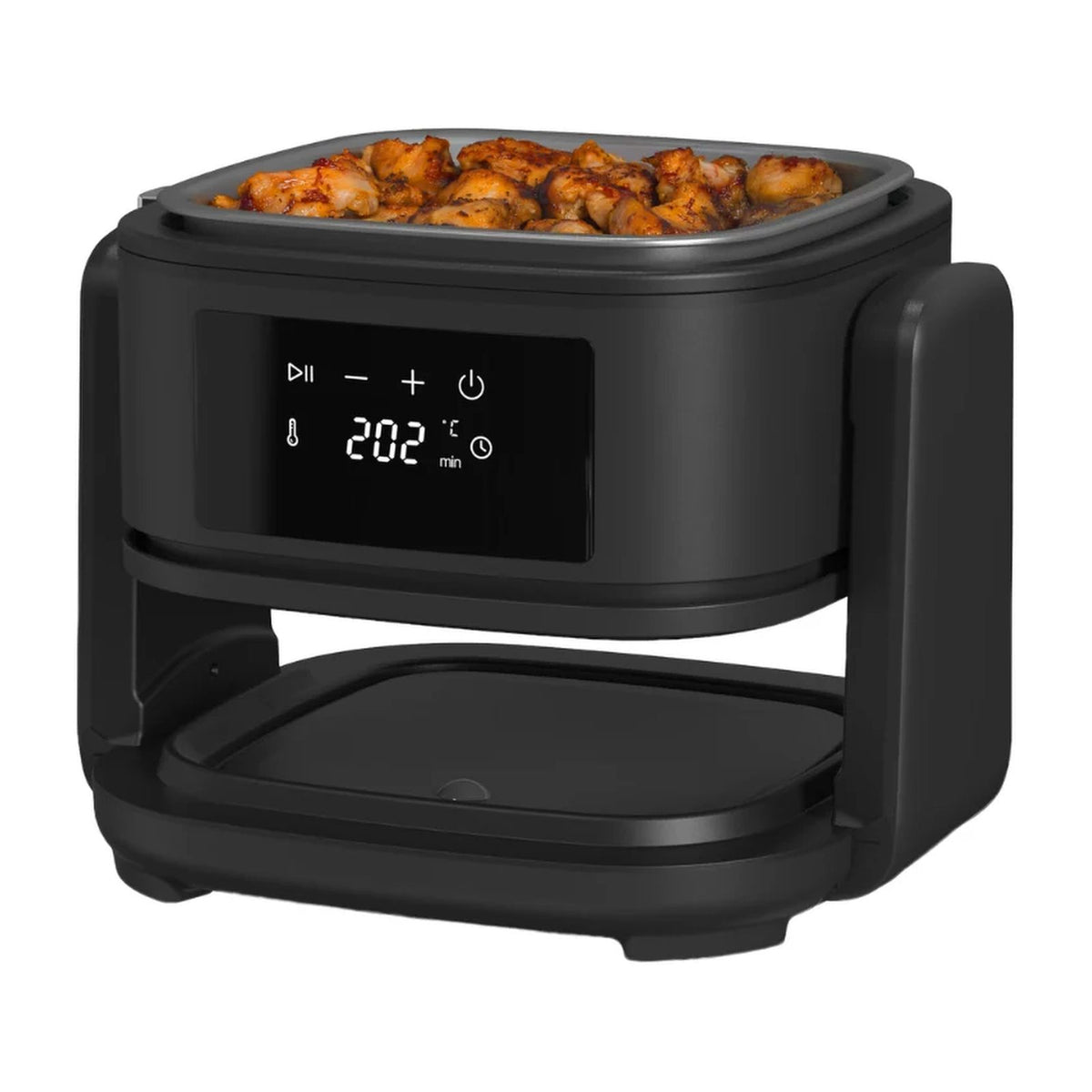 Freidora de Aire Koblenz con Grill 5 Litros Negra FAKM-1500 FG