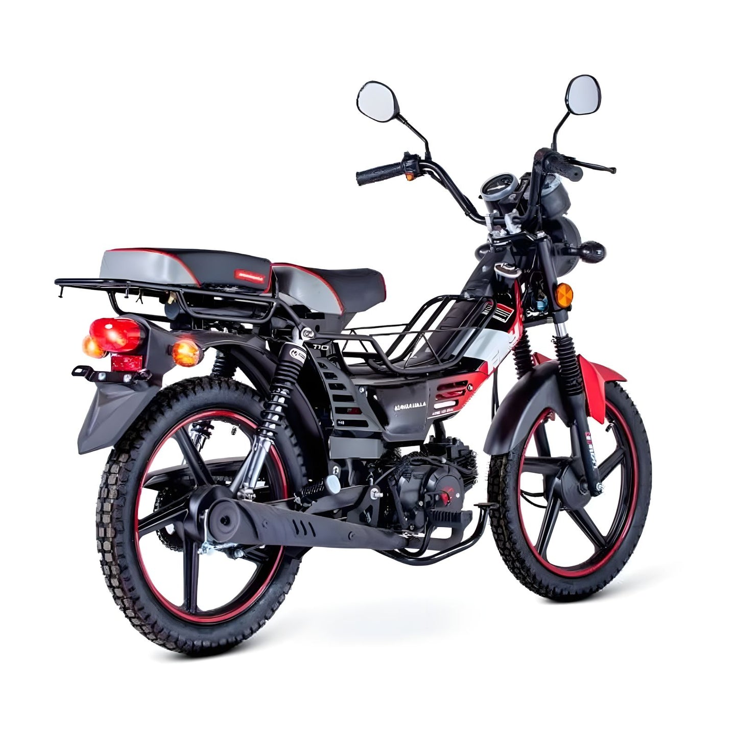 Motocicleta Carabela Fly 110cc Semiautomática Roja