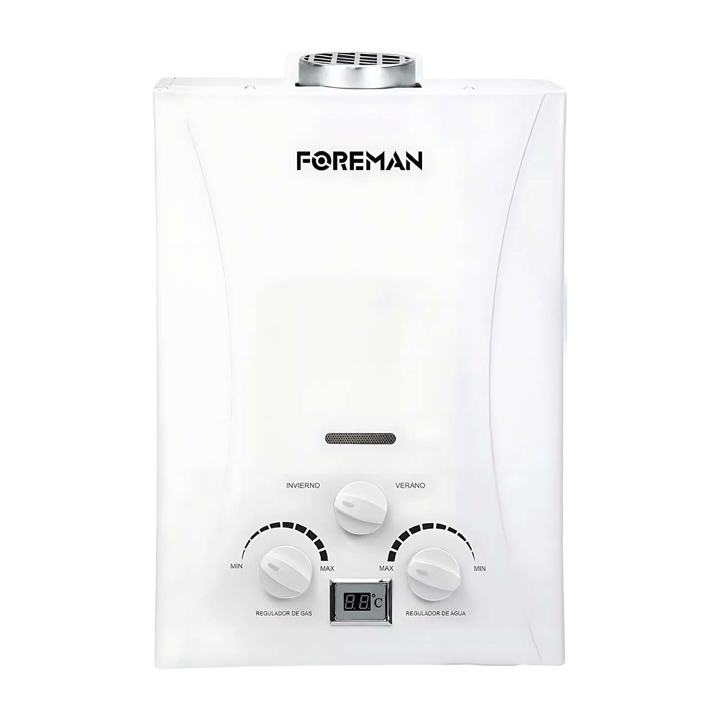 Boiler Calentador de Agua Foreman 6 Litros Gas LP FO21026L