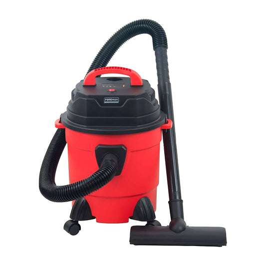 Aspiradora Foreman 15 Litros para Sólidos y Líquidos Roja FOTIGG15L