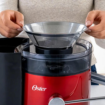 Extractor de Jugos Oster con Boca Ancha Rojo FPSTJE320R