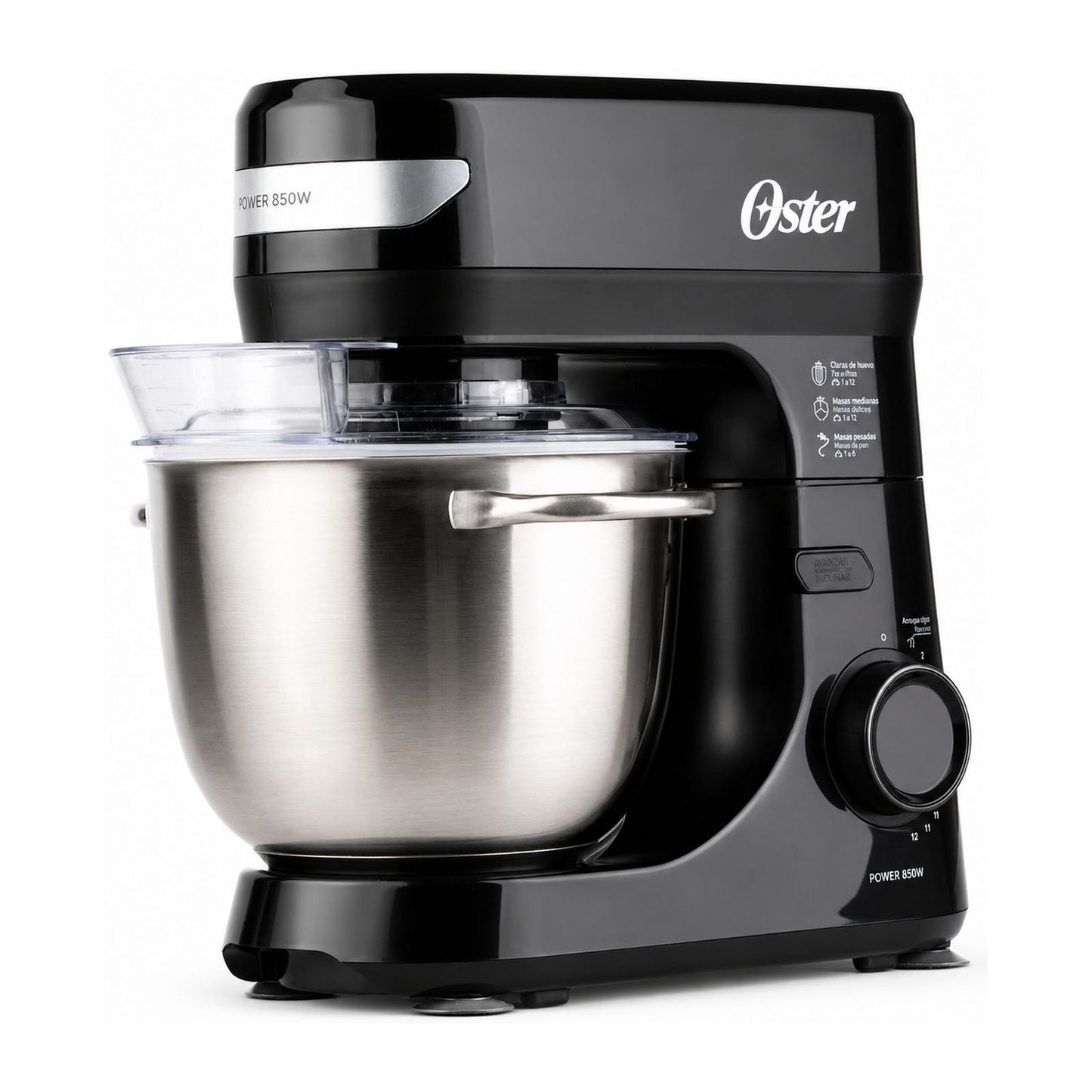 Batidora de Pedestal Oster 12 Velocidades Negra FPSTSMPL2B