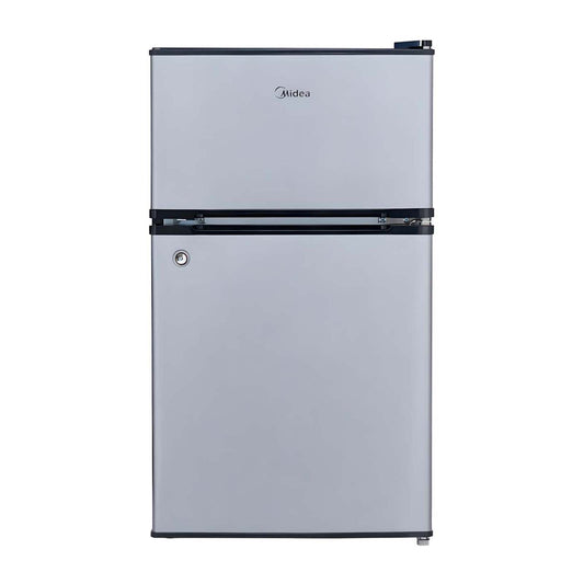 Frigobar 3.4 Pies Cúbicos Plata Midea MDRT87CCDLS
