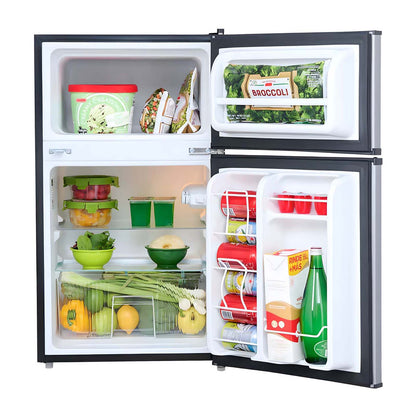Frigobar 3.4 Pies Cúbicos Plata Midea MDRT87CCDLS