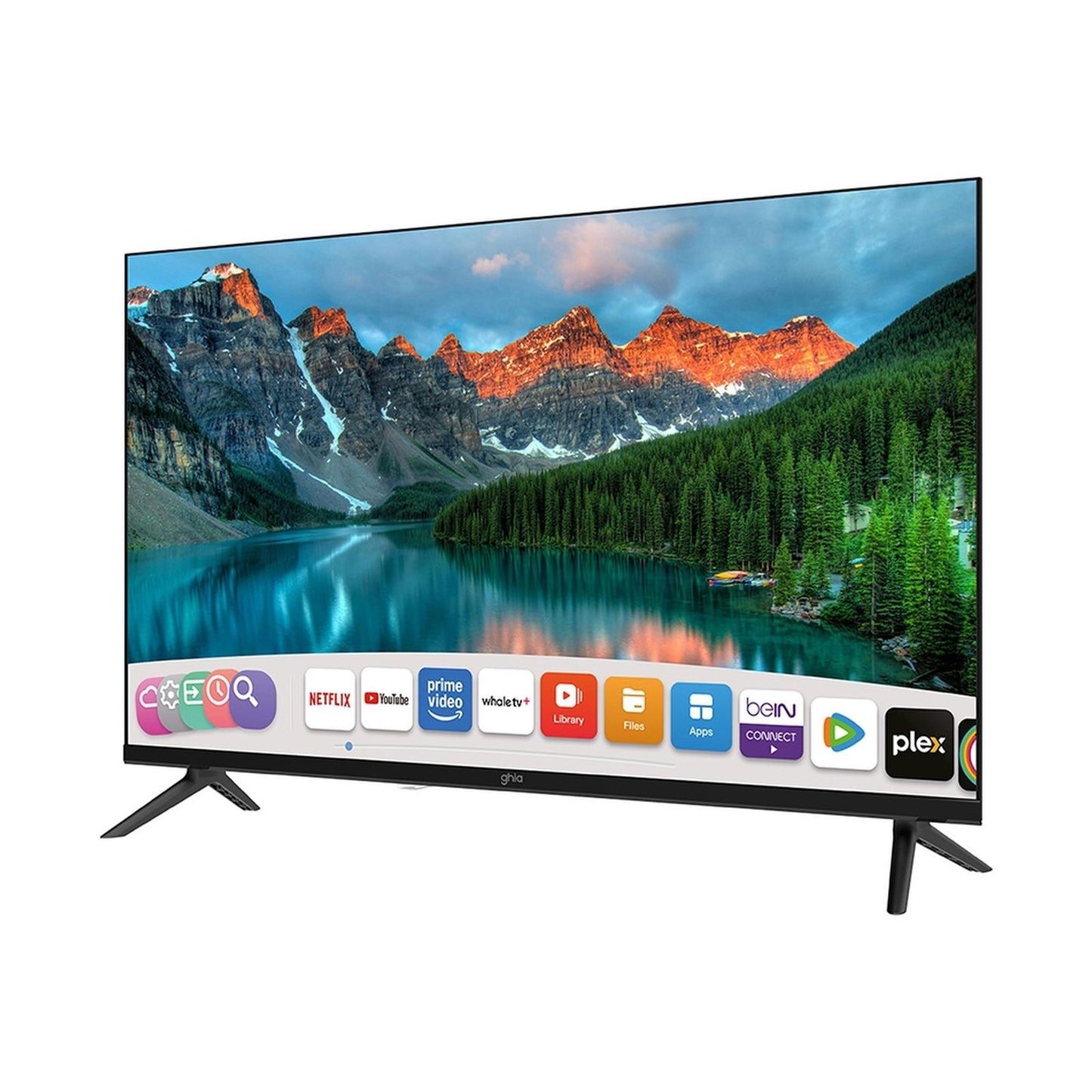 Televisión Pantalla 32 Pulgadas Ghia Smart TV DLED HD G32W25