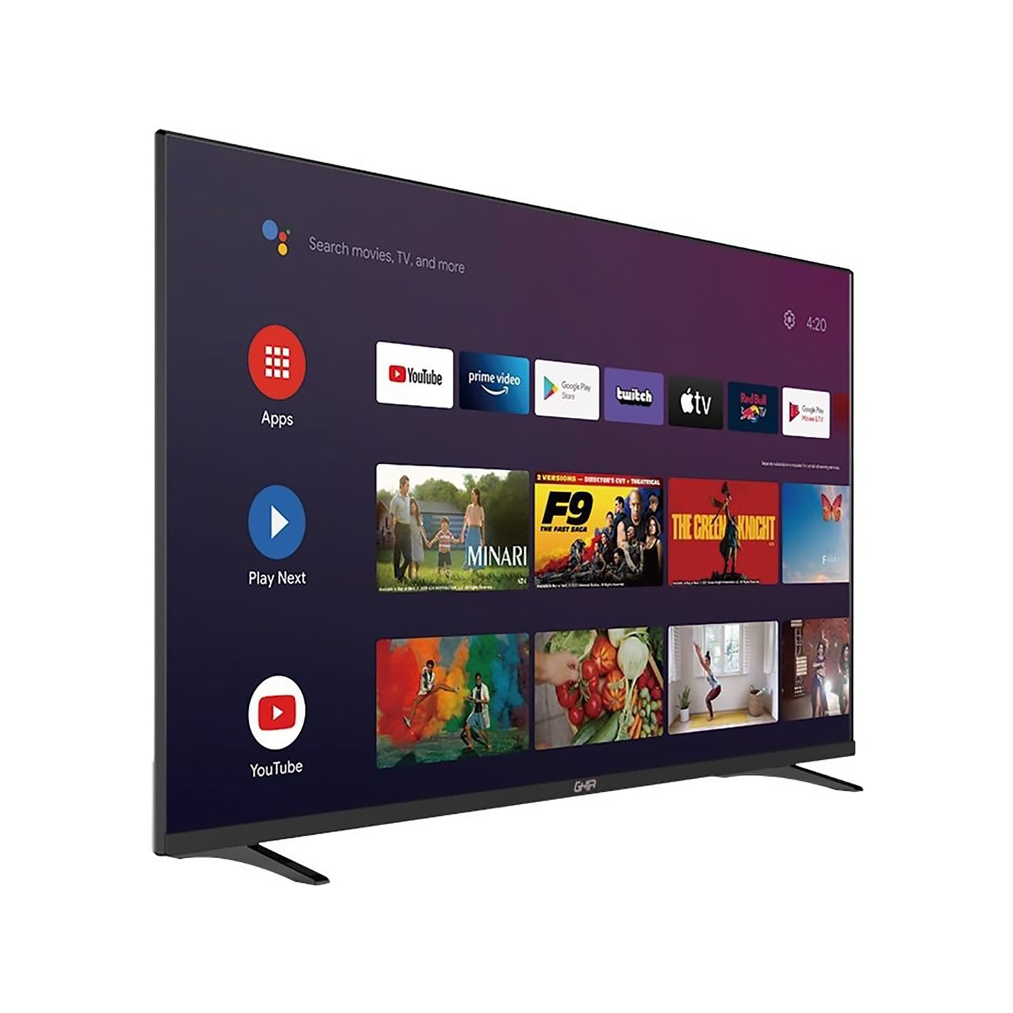 Televisión Pantalla 40 Pulgadas Ghia Android TV FHD G40ATV22