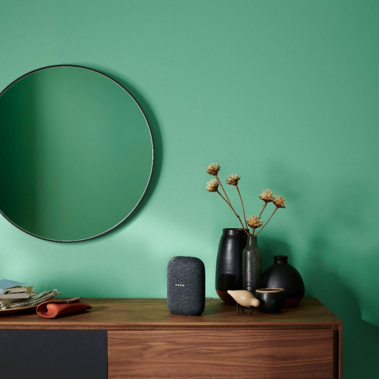 Bocina Inteligente Google Nest Negro GA01586