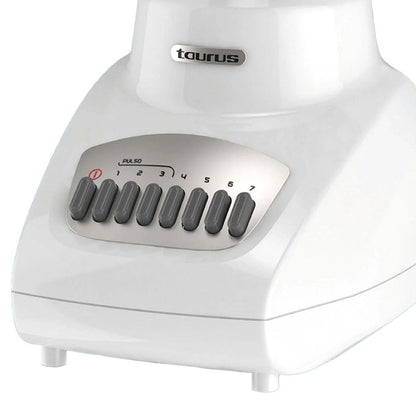 Licuadora Taurus Gaudí Vaso de Vidrio 1.5 Litros Blanca