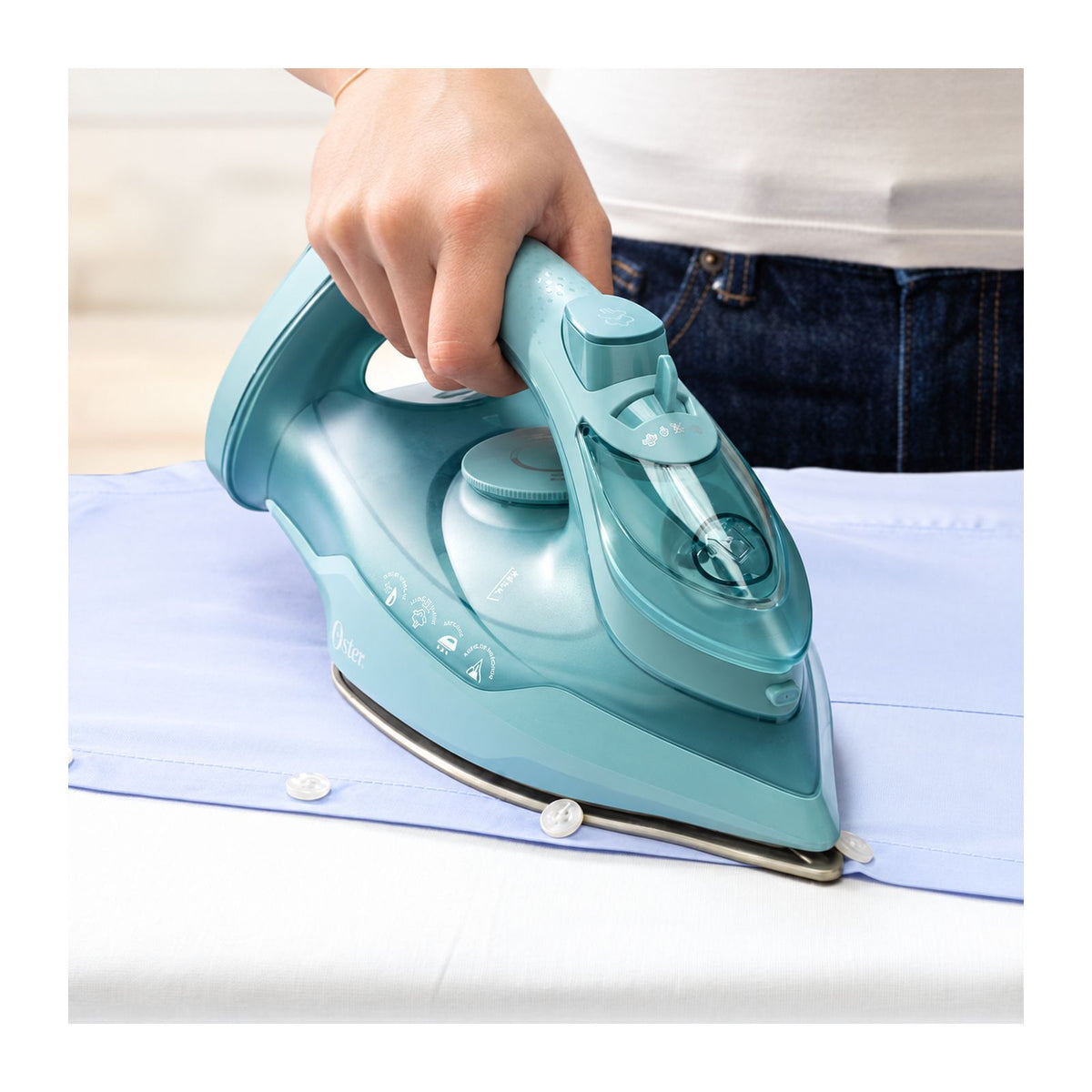 Plancha de Vapor Oster AeroGlide Verde GCSTAC7001