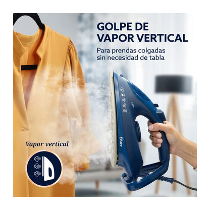 Plancha de Vapor Oster AeroGlide Plus Azul GCSTAC7401