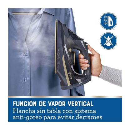 Plancha de Vapor Oster Recargable 2 en 1 Azul GCSTCC5000