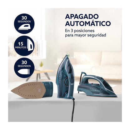 Plancha de Vapor Oster Diamond Steam Verde GCSTDPA8002