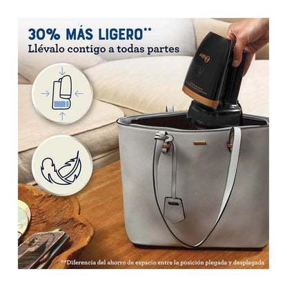 Plancha Vaporizador Oster Plegable Negro GCSTFS300