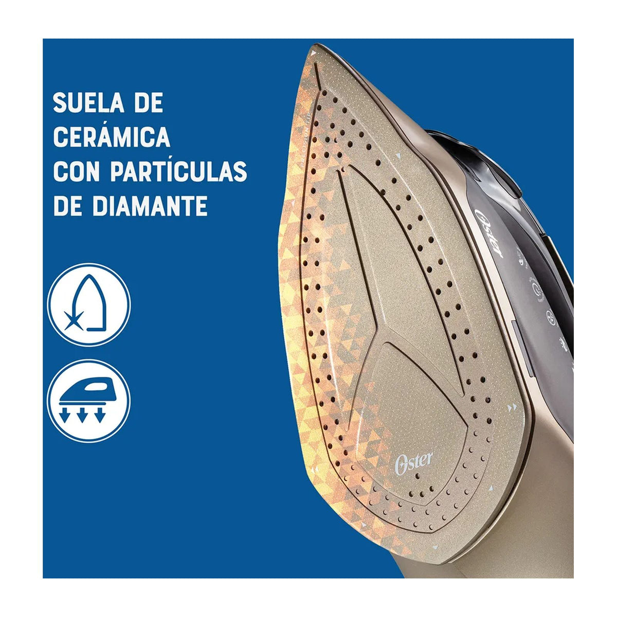 Plancha de Vapor Oster Pressxpress Negra GCSTPX9000B