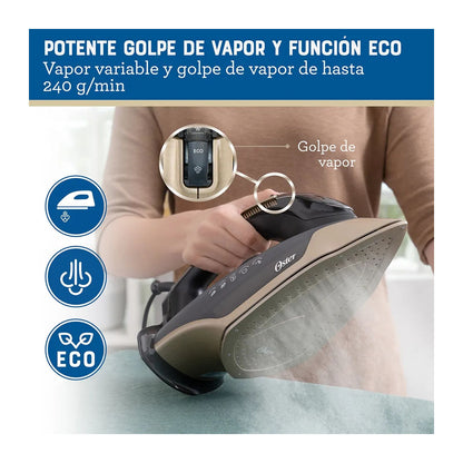 Plancha de Vapor Oster Pressxpress Negra GCSTPX9000B